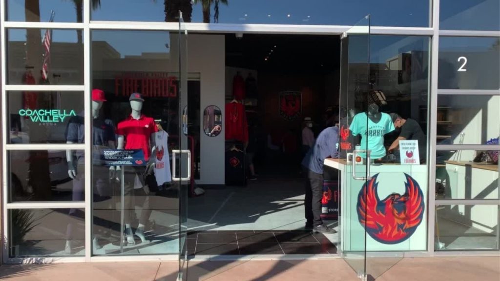 Coachella Valley Firebirds Celebrates Grand Opening of Its Official Team Merchandise Store With Ribbon-cutting Ceremony
