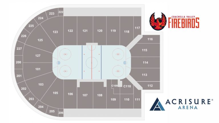 Seating Maps – Acrisure Arena