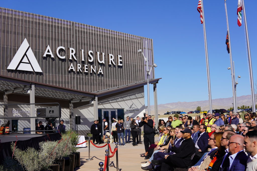 Acrisure Arena, Home of The Coachella Valley Firebirds Officially Opens