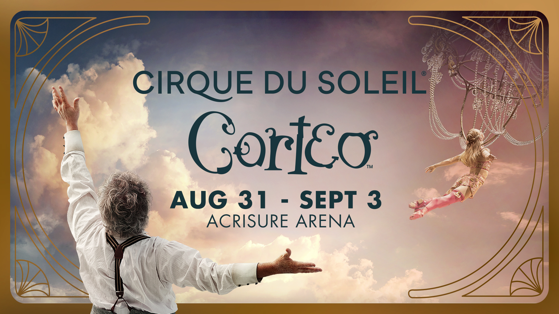 Cirque du Soleil: Corteo coming to Acrisure Arena Aug. 31 - Sept. 3.
