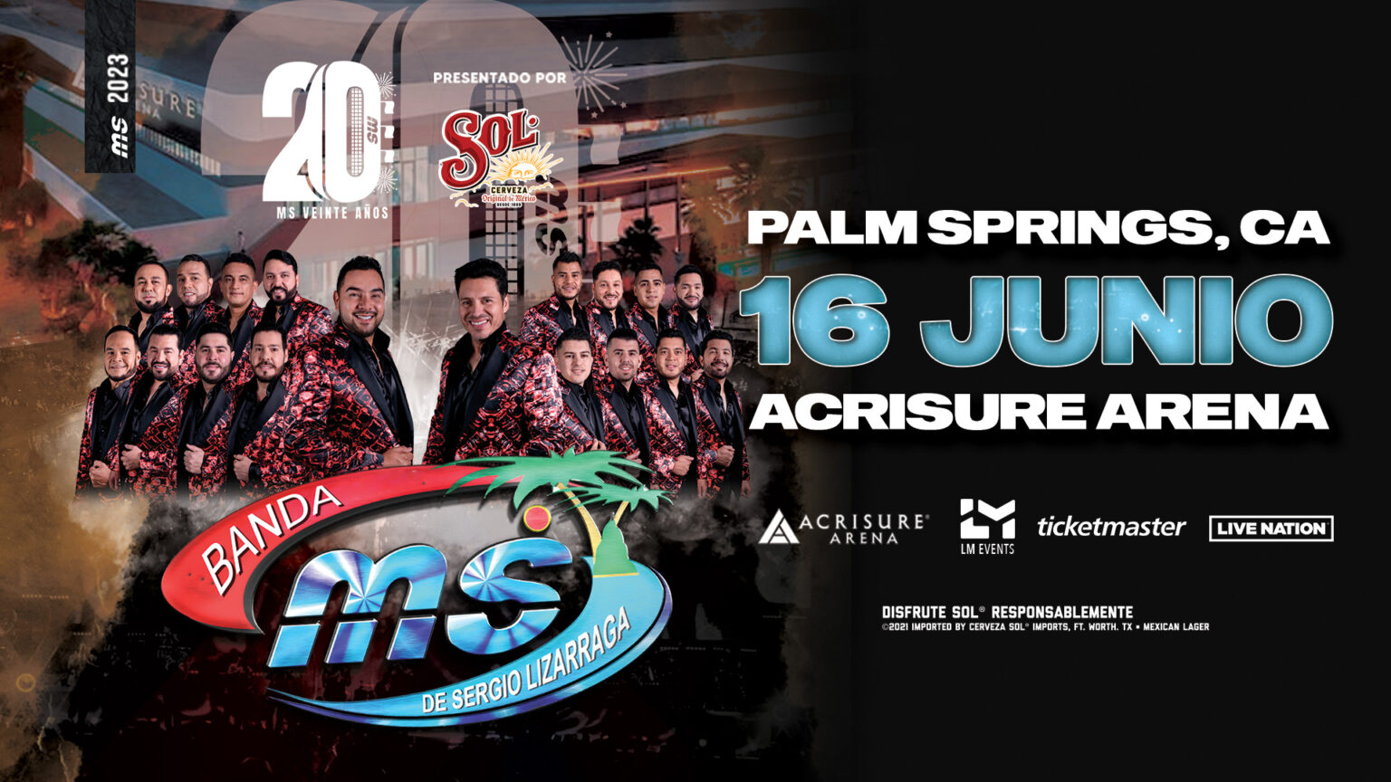 BANDA MS en el Acrisure Arena Acrisure Arena