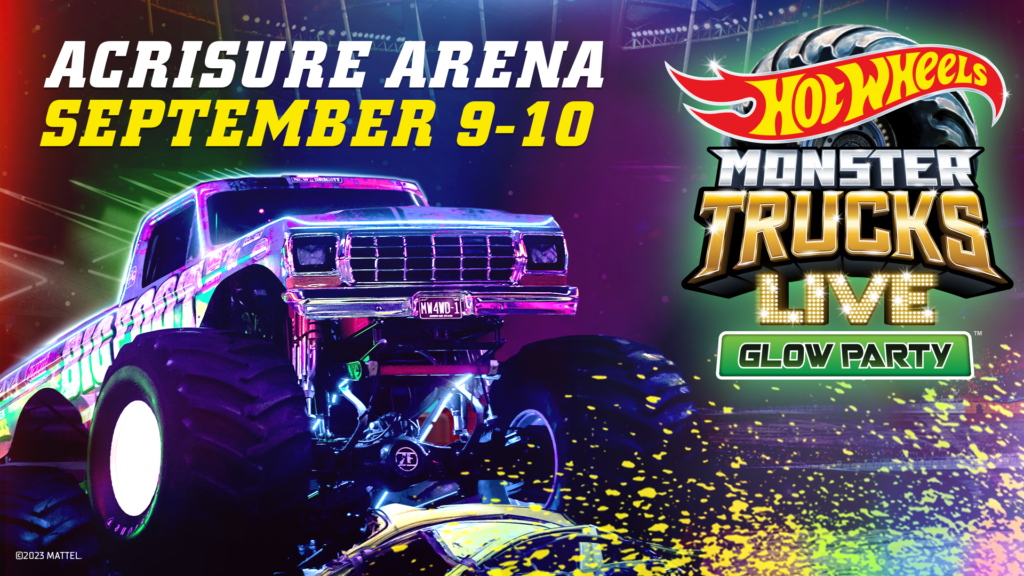 All-New Hot Wheels Monster Trucks Live™ Glow Party™ Lights Up Acrisure Arena With Three Shows September 9 & 10