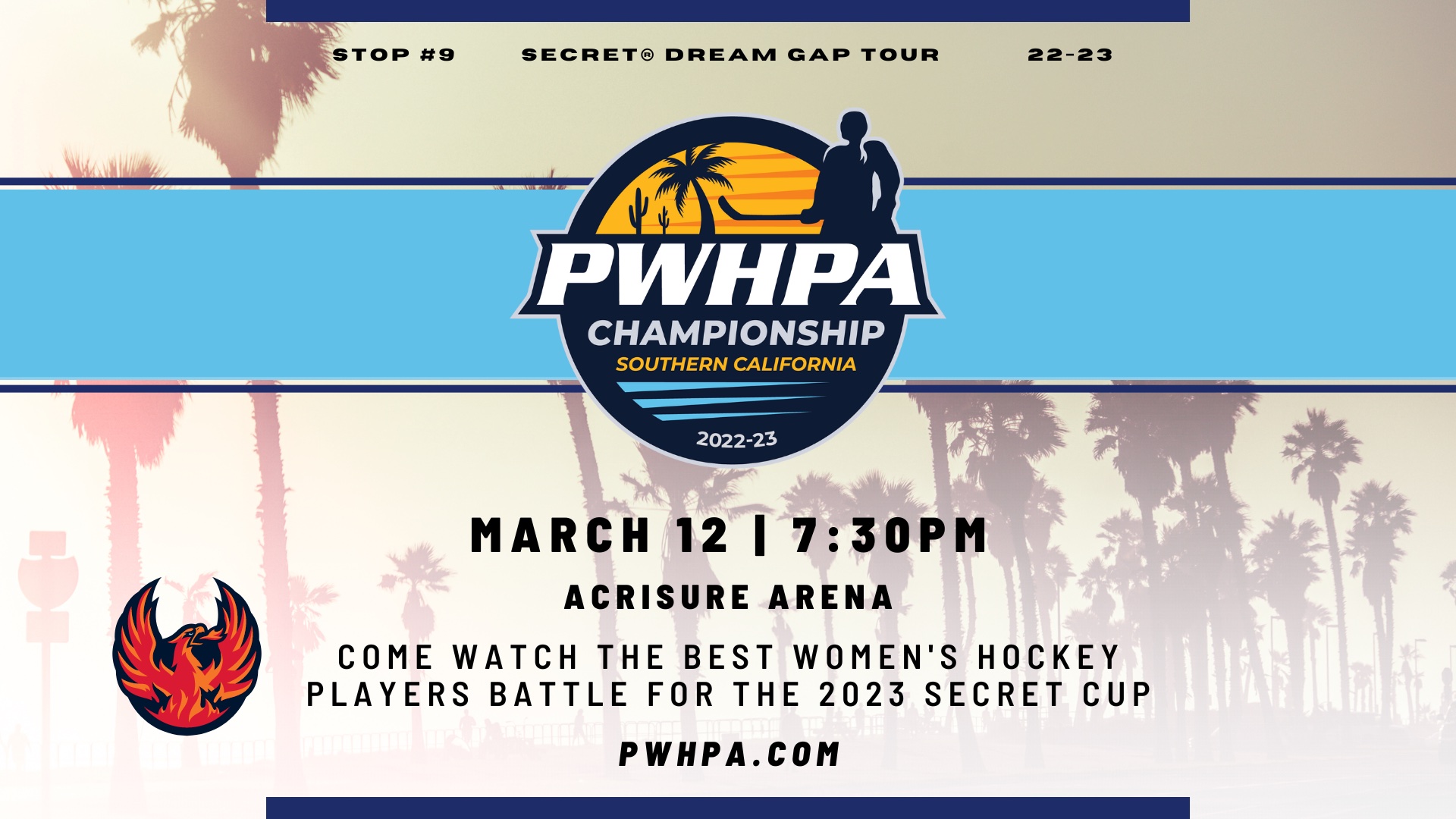 Professional Women's Hockey Tournament March 12