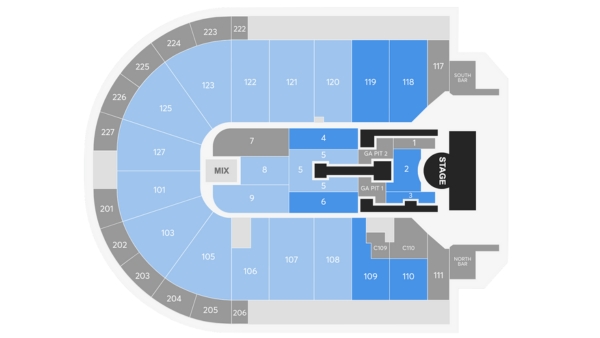 Ticketmaster Seating Chart for Madonna