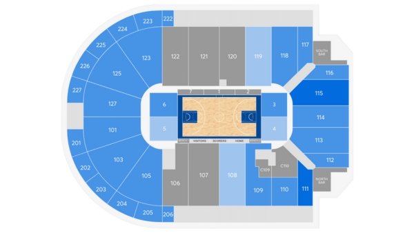 Ticketmaster Seating Chart for Acrisure Classic: Michigan State Spartans v Arizona Wildcats