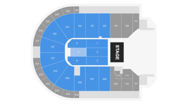 Ticketmaster Seating Chart for Leo Dan