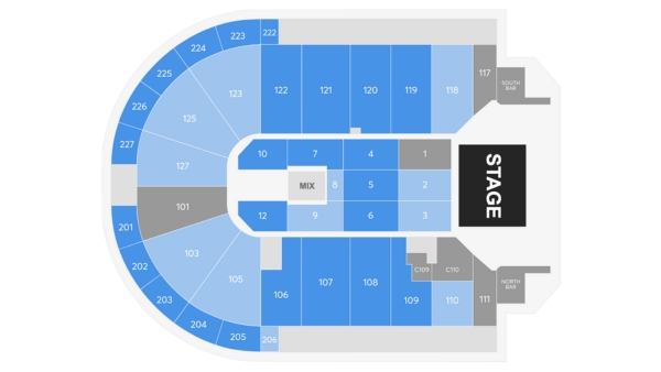 Ticketmaster Seating Chart for Luis Miguel Tour 2024