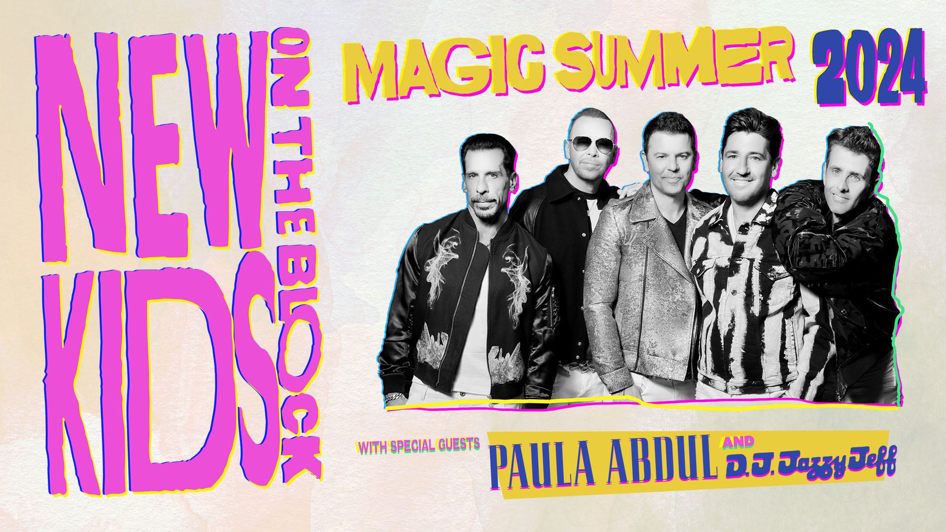 New Kids On The Block Bring The Magic Summer 2024 Tour on