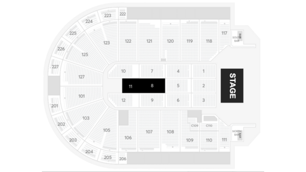 Marc Anthony at Acrisure Arena - Seating Chart for February 14, 2024