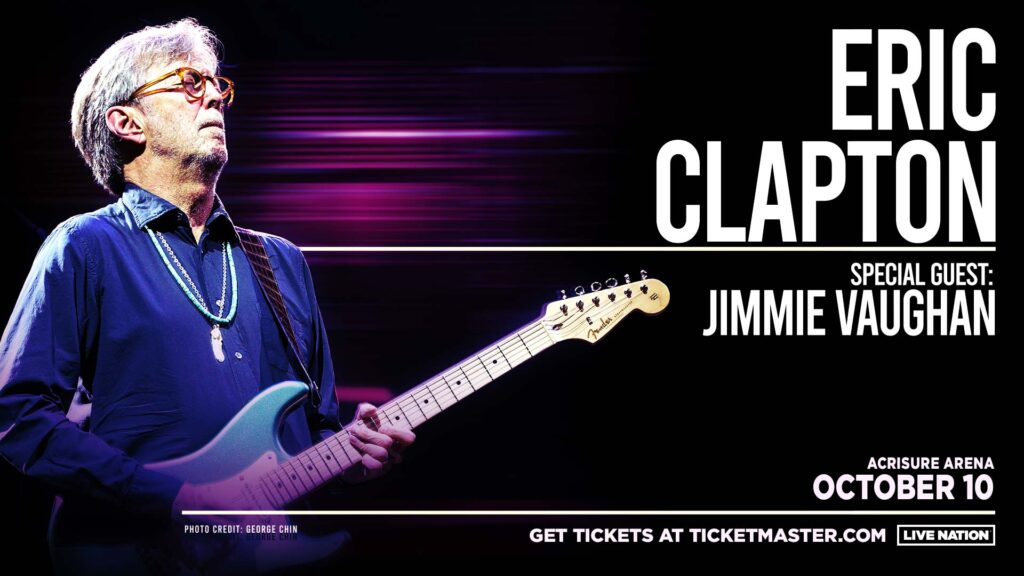 Eric Clapton Brings Jimmy Vaughan On October 10