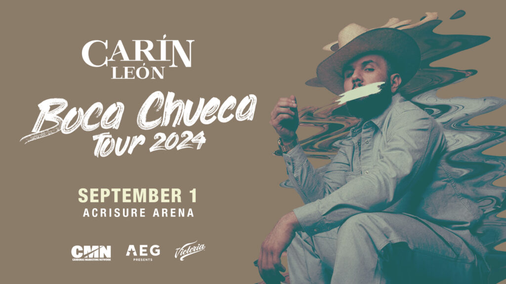 Carin León performs at Acrisure Arena on Sunday, September 1
