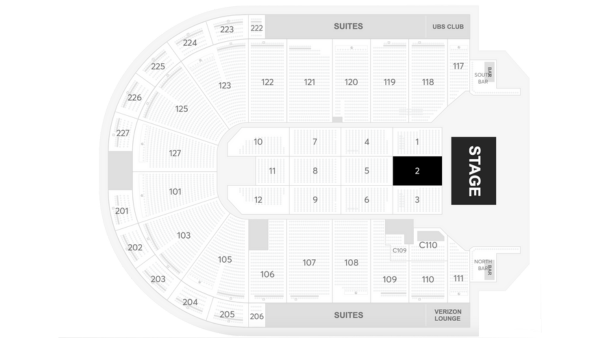 Junior H seating map for Acrisure Arena on July 13, 2024