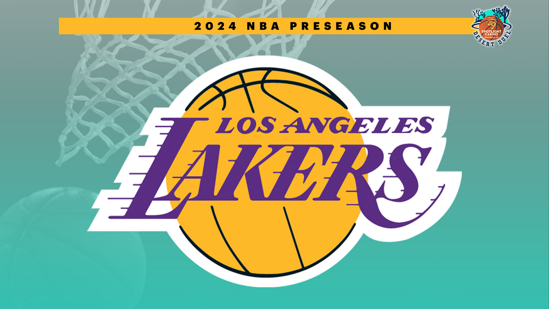 Los Angeles Lakers Preseason in the Desert Duel Presented by Spotlight 29 Casino