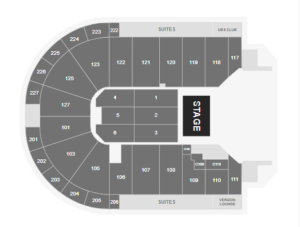 Tito Double P Seating Chart Acrisure Arena