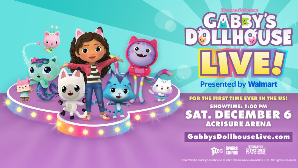 GABBY’S DOLLHOUSE LIVE! PRESENTED BY WALMART KICKS OFF 80+ SHOW NORTH AMERICAN TOUR