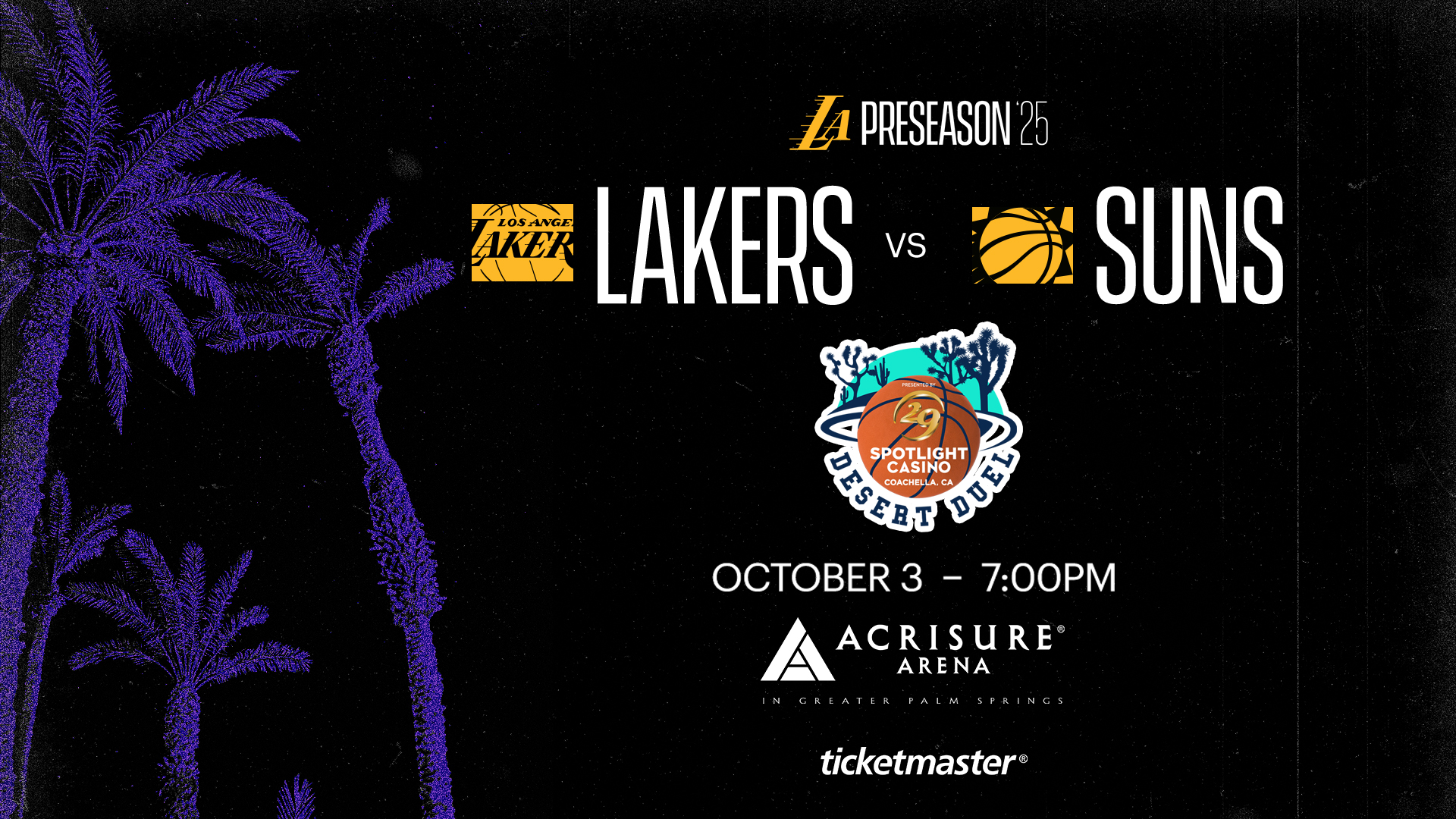 Los Angeles Lakers vs. Phoenix Suns