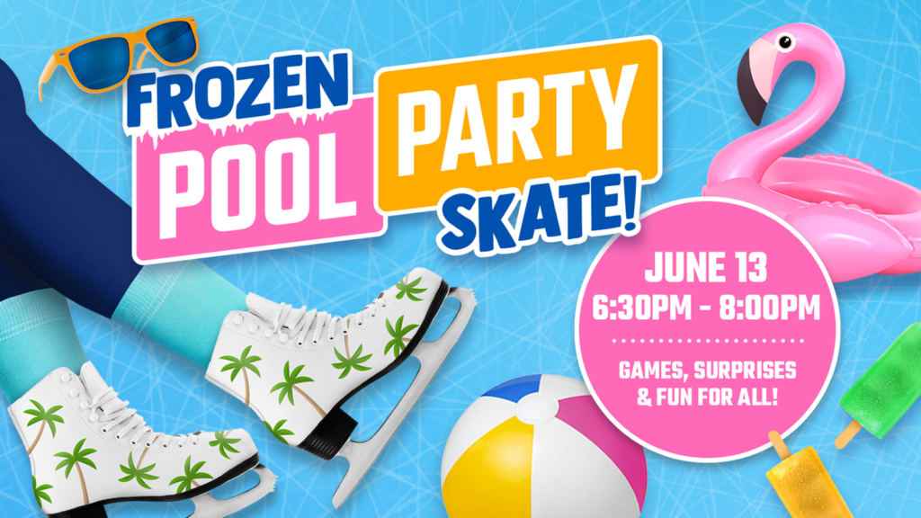BERGER FOUNDATION ICEPLEX HOSTS FROZEN POOL PARTY SKATE FRIDAY NIGHT