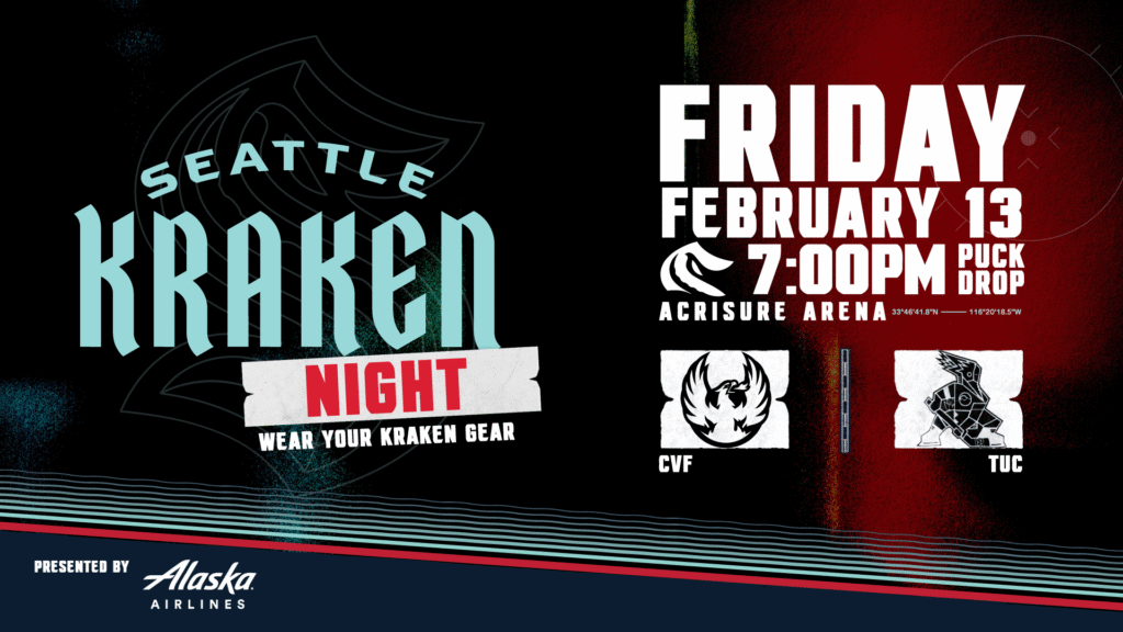 CV Firebirds vs. Tucson Roadrunners 