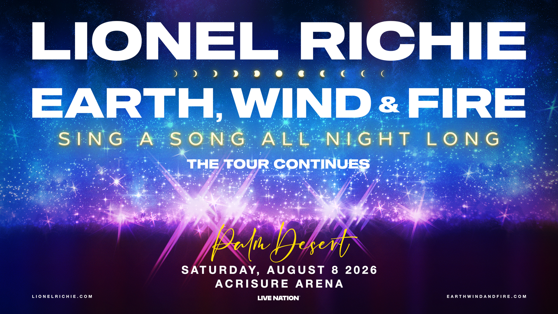Lionel Richie and Earth, Wind & Fire