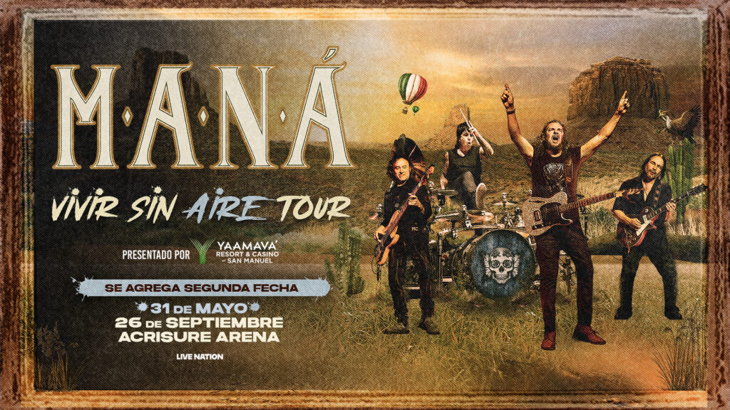 MANÁ New Show Added 