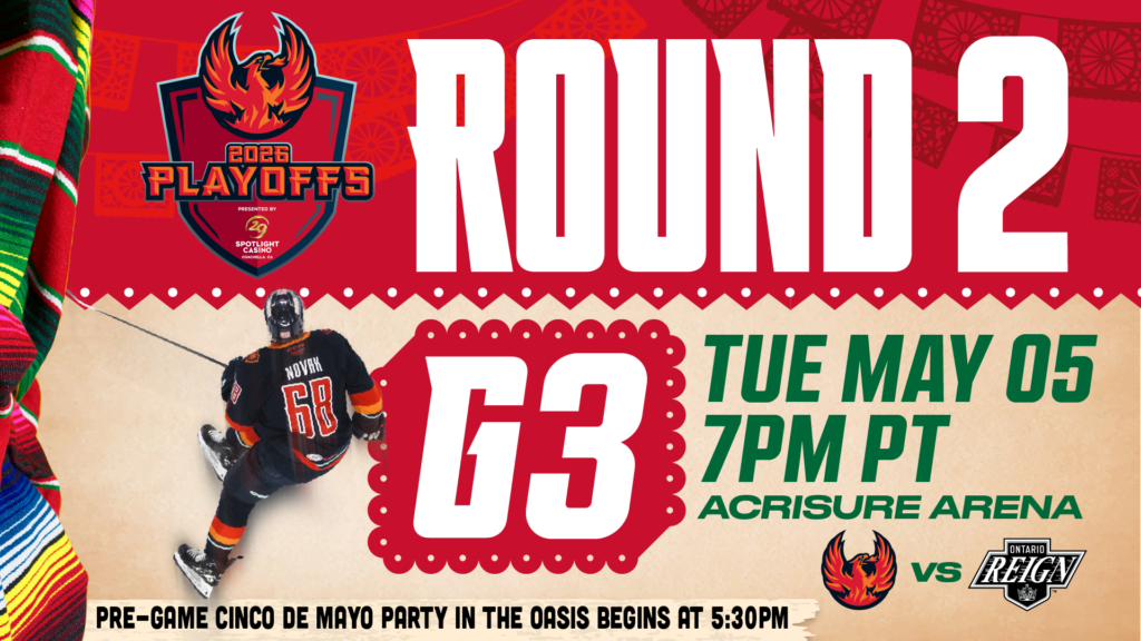2026 Playoffs Round 2, Game 3: CV Firebirds vs Ontario Reign 