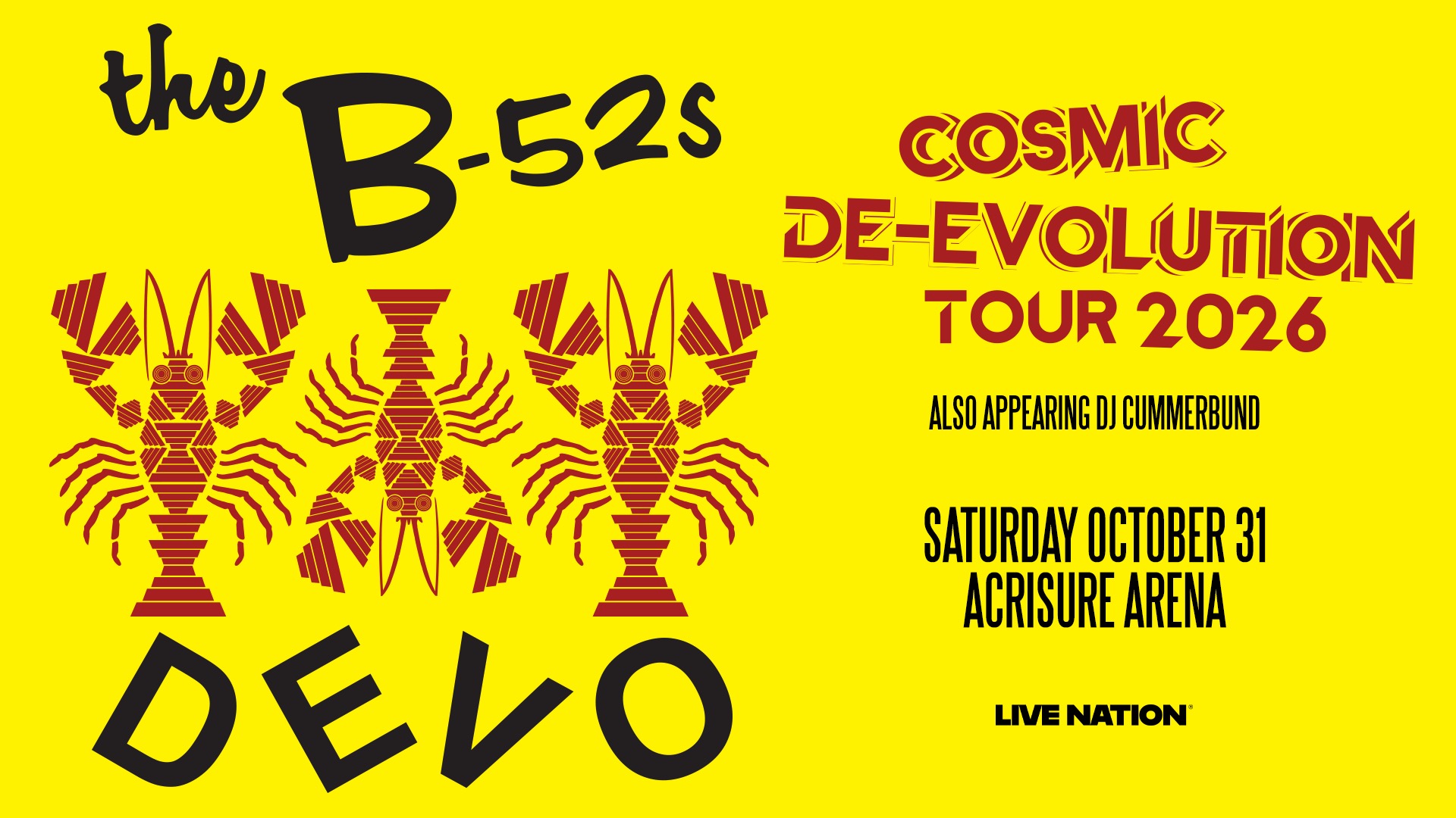 The B-52s * DEVO